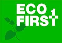 ロゴ：ECO FIRST